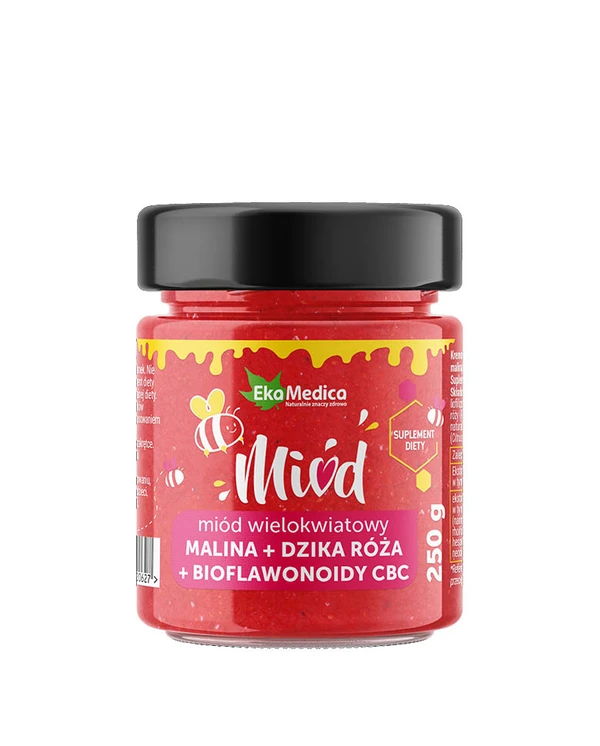 Miód wielokwiatowy z bioflawonoidami CBC