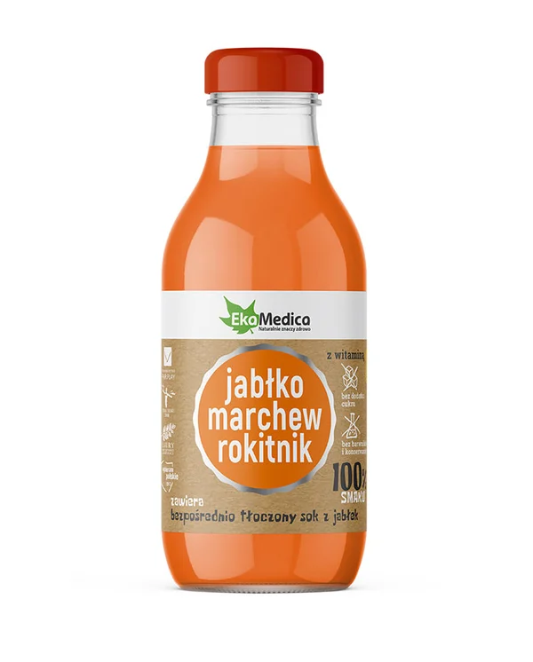 Sok jabłko marchew rokitnik