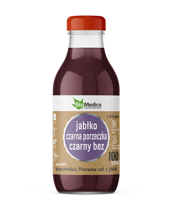 Sok jabłko czarna porzeczka