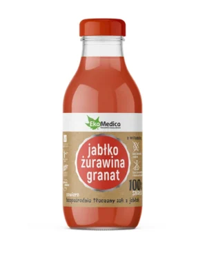 Sok jabłko żurawina granat