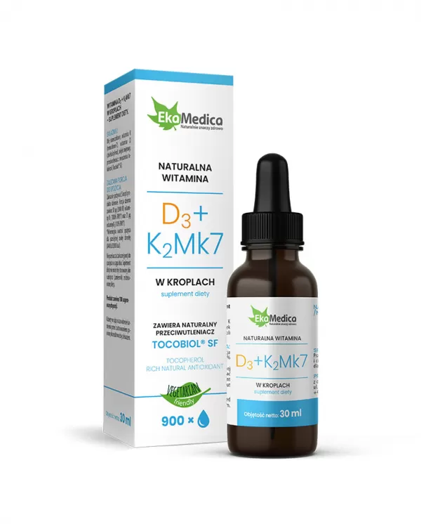 Witamina D3 + K2Mk7