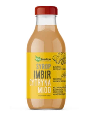 Syrop Imbir Cytryna Miód