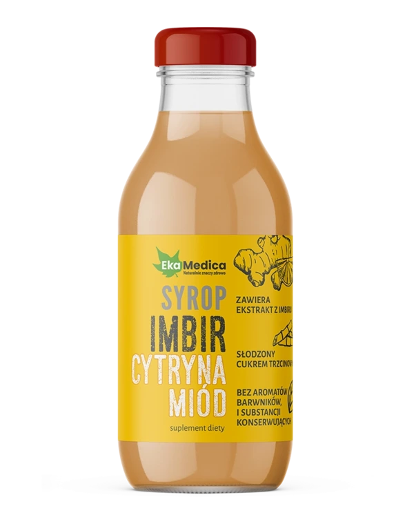 Syrop Imbir Cytryna Miód