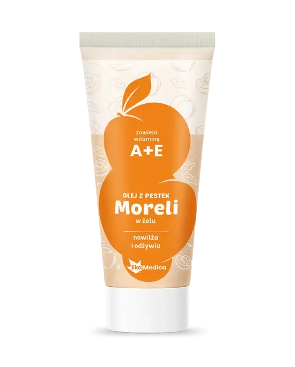 Olej z pestek moreli w żelu