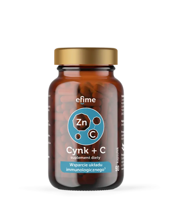 Organiczny cynk z witaminą C