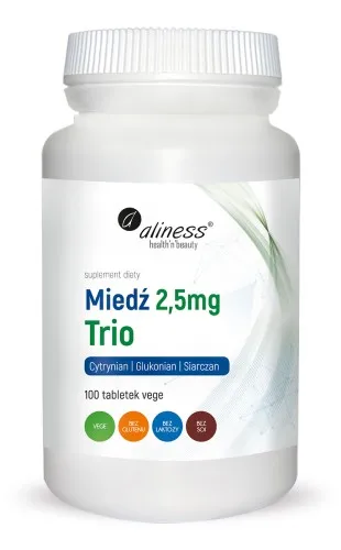 Miedź trio 2,5 mg