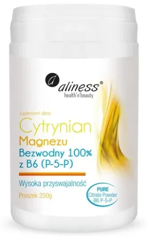 Cytrynian Magnezu BEZWODNY z B6
