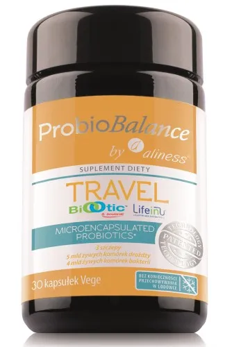 Probiotyki w podróży Travel