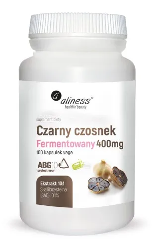 Czarny czosnek fermentowany
