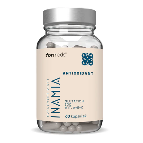 INAMIA Antioxidant GLUTATION SOD WITAMINY A E C