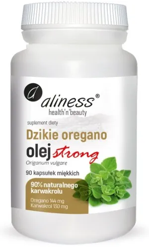 Dzikie oregano olej STRONG