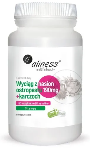 Ekstrakt z ostropestu plus karczoch