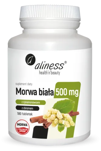 Morwa biała z cynamonowcem i chromem