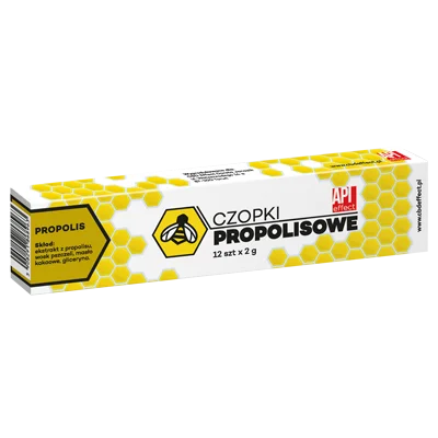 Czopki propolisowe