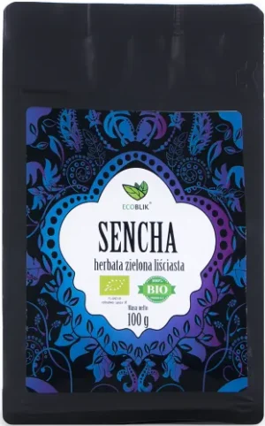 Herbata ekologiczna zielona liściasta SENCHA