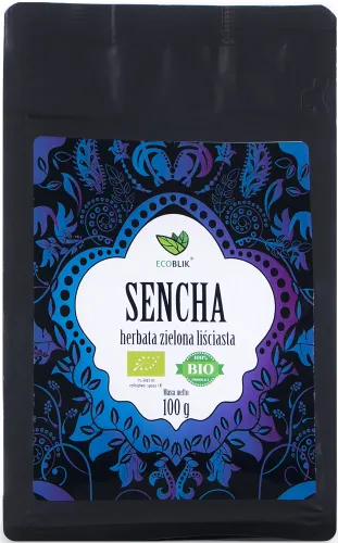 Herbata ekologiczna zielona liściasta SENCHA