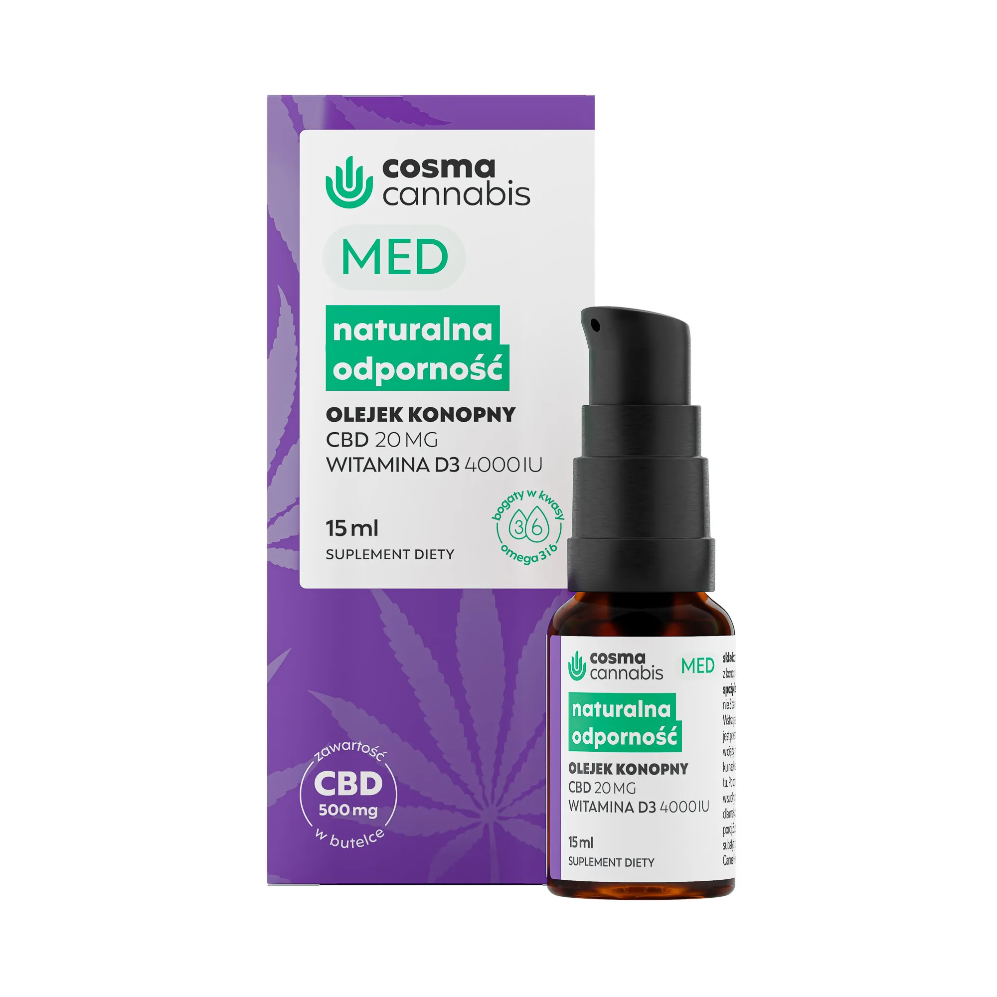 Cosma Cannabis Naturalna Odporność MED