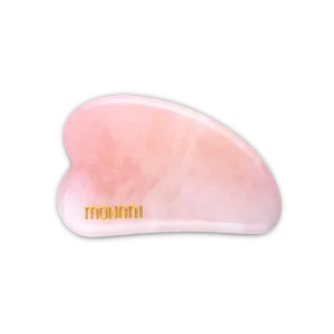 Gua sha płytka do masażu z różowego kwarcu