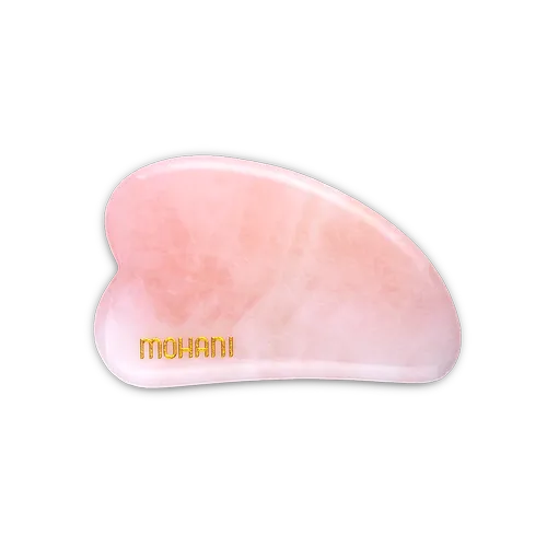 Gua sha płytka do masażu z różowego kwarcu