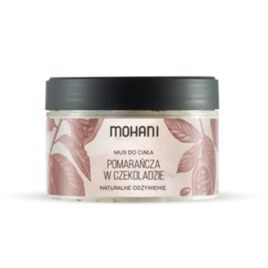 Odżywczy mus pomarańcza w czekoladzie