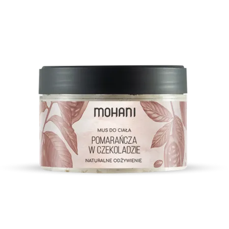 Odżywczy mus pomarańcza w czekoladzie