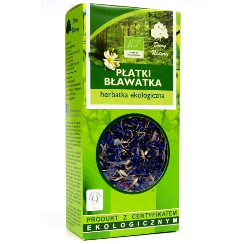 Bławatek płatki EKO