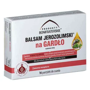 Balsam na gardło i chrypkę