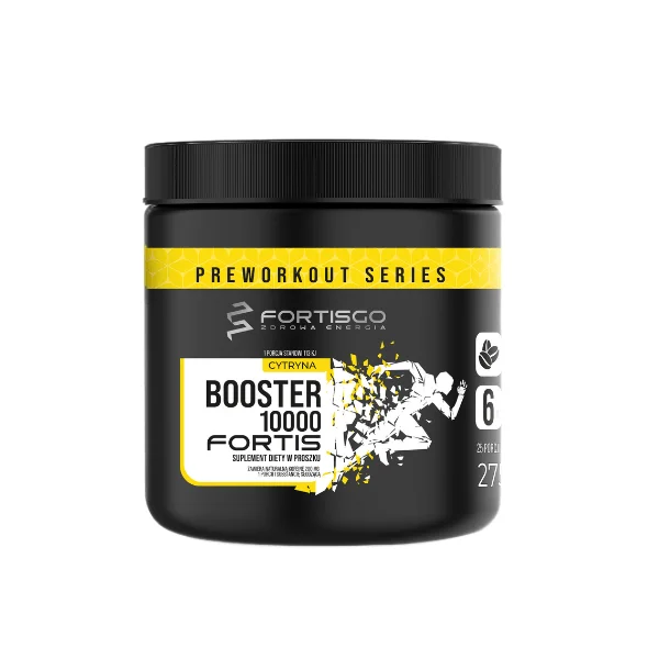 BOOSTER 10000 FORTIS Cytryna Preworkout