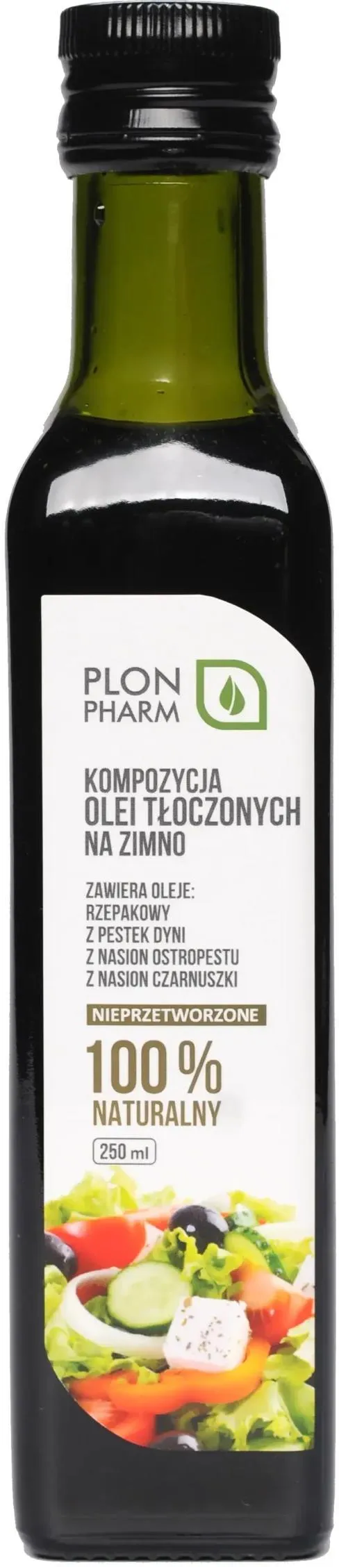 Kompozycja olei zimnotłoczonych