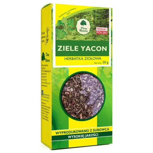 Yacon ziele suszone