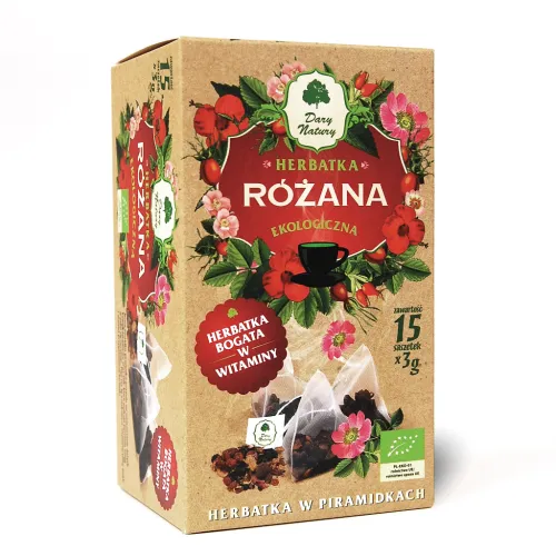 Herbata różanka EKO