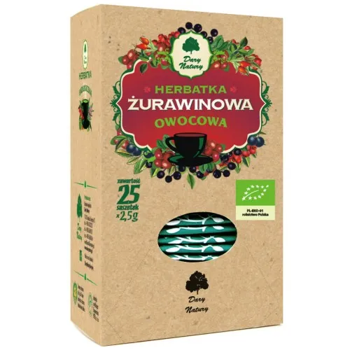 Herbatka Żurawinowa EKO