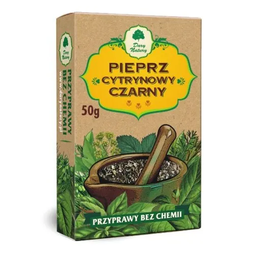 Pieprz cytrynowy czarny