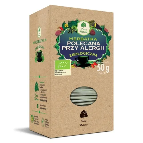 Herbatka polecana przy alergii EKO