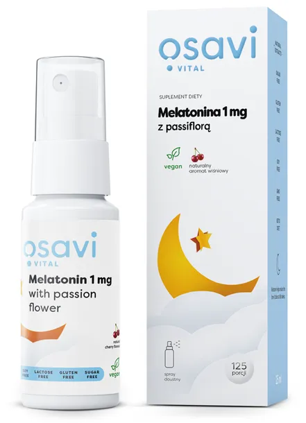 Melatonina z Passiflorą Spray Doustny