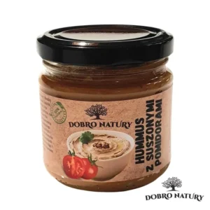Hummus z suszonymi pomidorami
