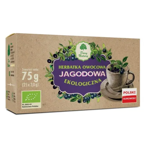 Herbatka jagodowa EKO