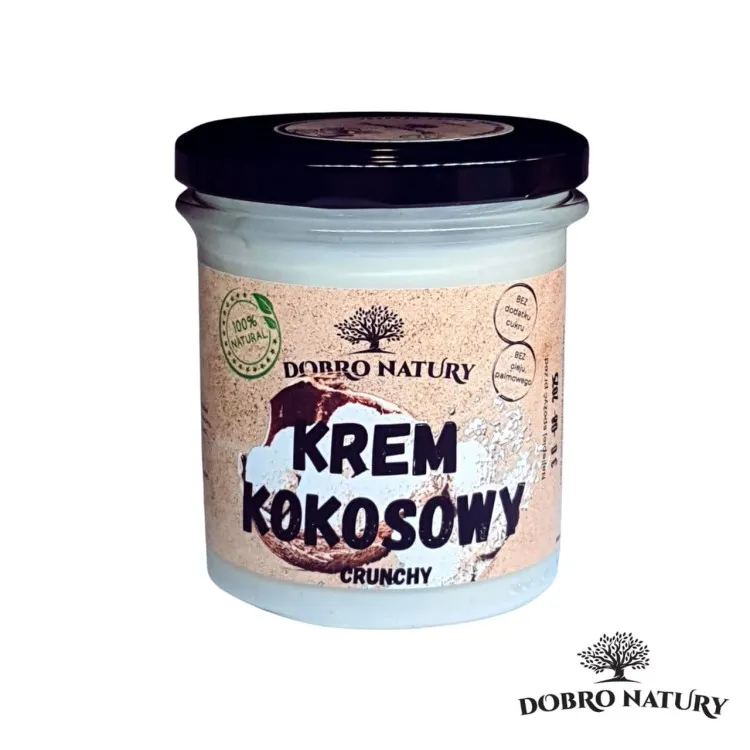 Krem kokosowy crunchy