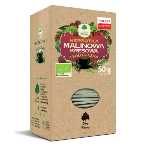 Herbatka malinowa kresowa EKO