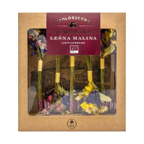 Herbatka Leśna Malina liofilizowana EKO