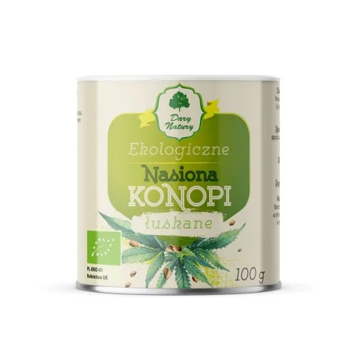 Nasiona konopi łuskane EKO