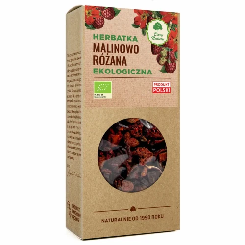 Herbatka Malinowo - Różana EKO