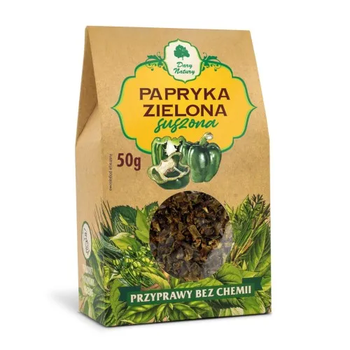 Papryka zielona – susz