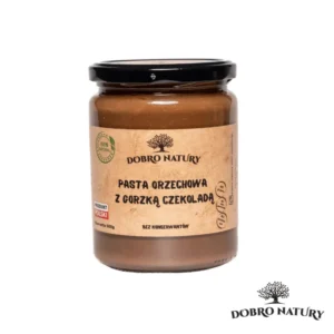 Pasta orzechowa z gorzką czekoladą
