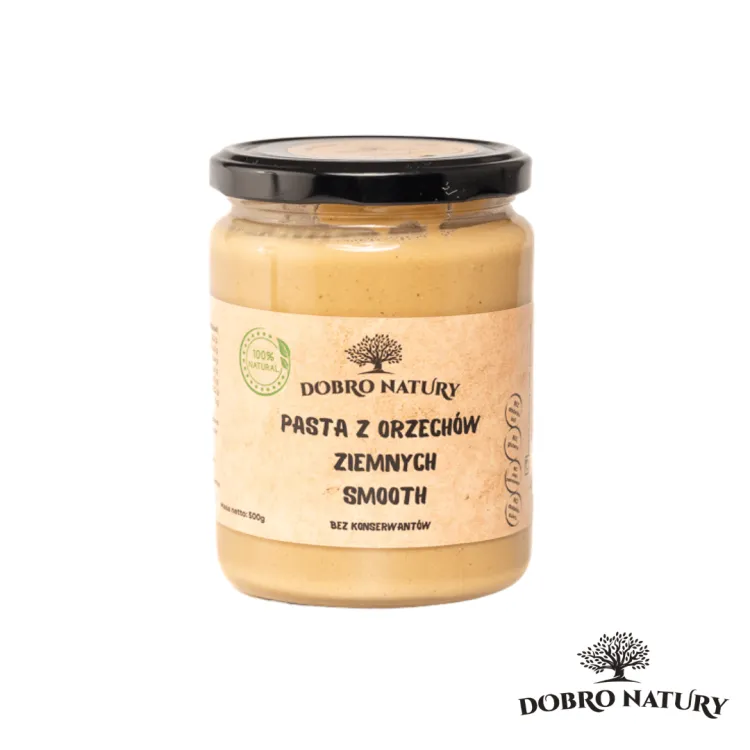 Pasta z orzechów ziemnych smooth