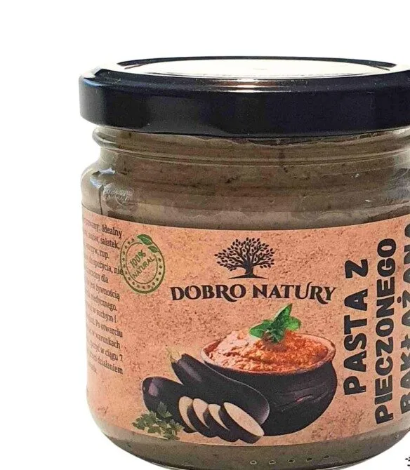 Pasta z pieczonego bakłażana