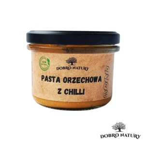 Pasta z orzechów ziemnych z chilli