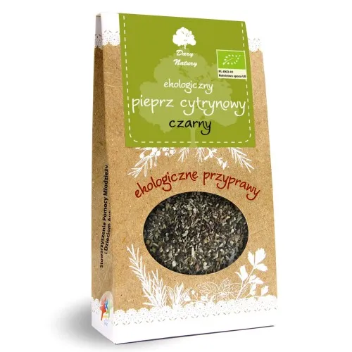 Pieprz cytrynowy czarny EKO