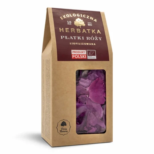 Herbatka Płatki róży liofilizowana EKO