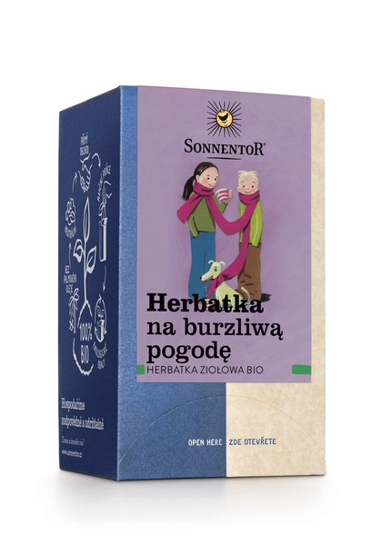 Herbatka ziołowa burzowa pogoda